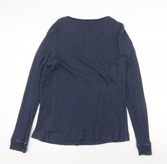 Mens UK Size L Gap Blue Pullover Sweatshirt
