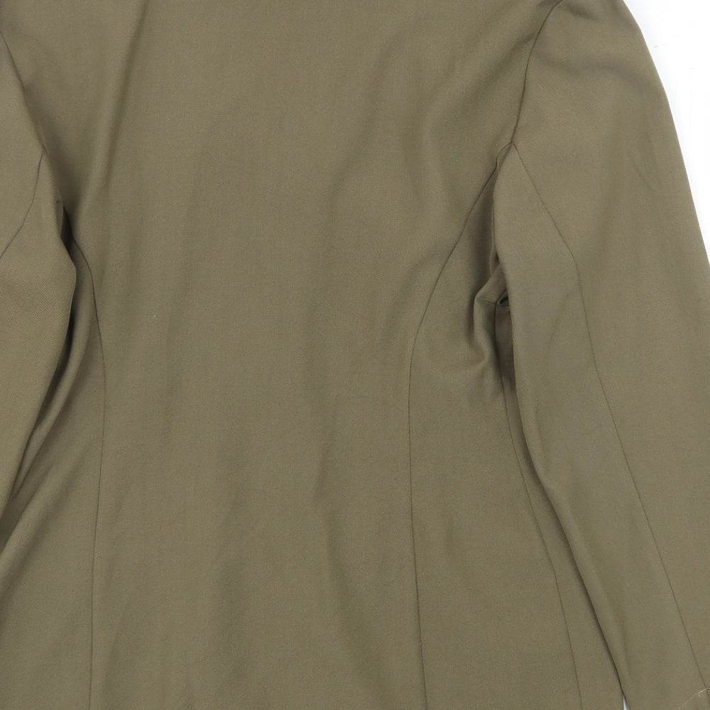 Womens UK Size 12 Gallery Green Jacket