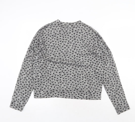 Womens UK Size 10 NEXT Grey Pullover Jumper