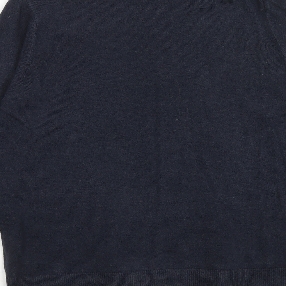 Womens UK Size M Marks and Spencer Blue Cardigan Jumper