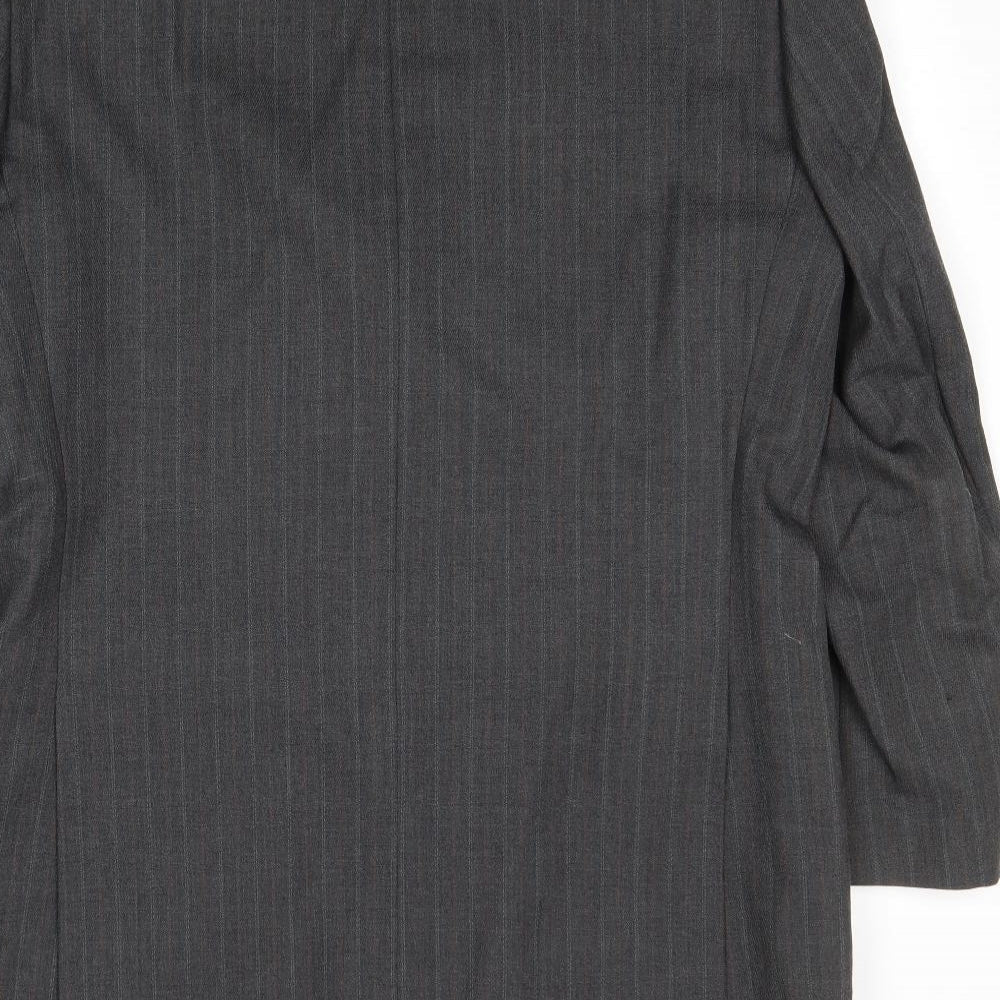 Mens UK Size 40 Preworn Regular Grey Suit Jacket