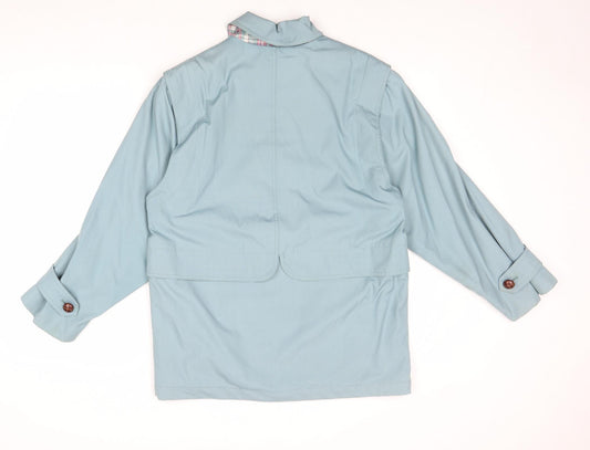 Womens UK Size S Telemac Blue Jacket