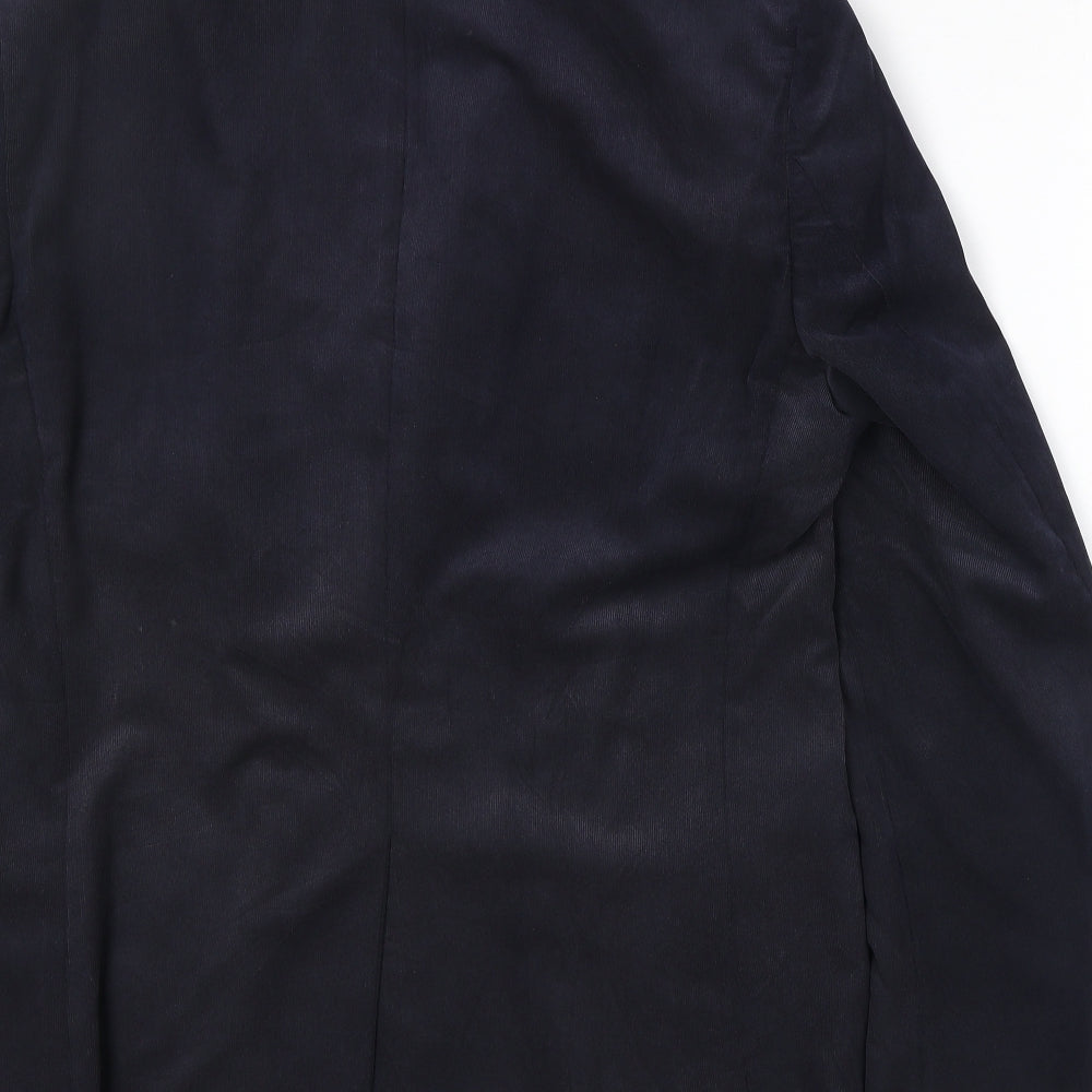 Mens UK Size 38 Marks and Spencer Regular Blue Suit Jacket