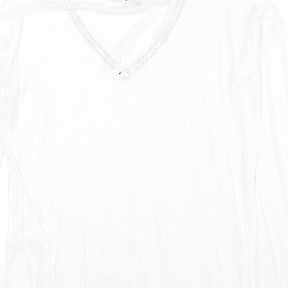 Womens UK Size 10 NEXT Ivory Pullover Jumper