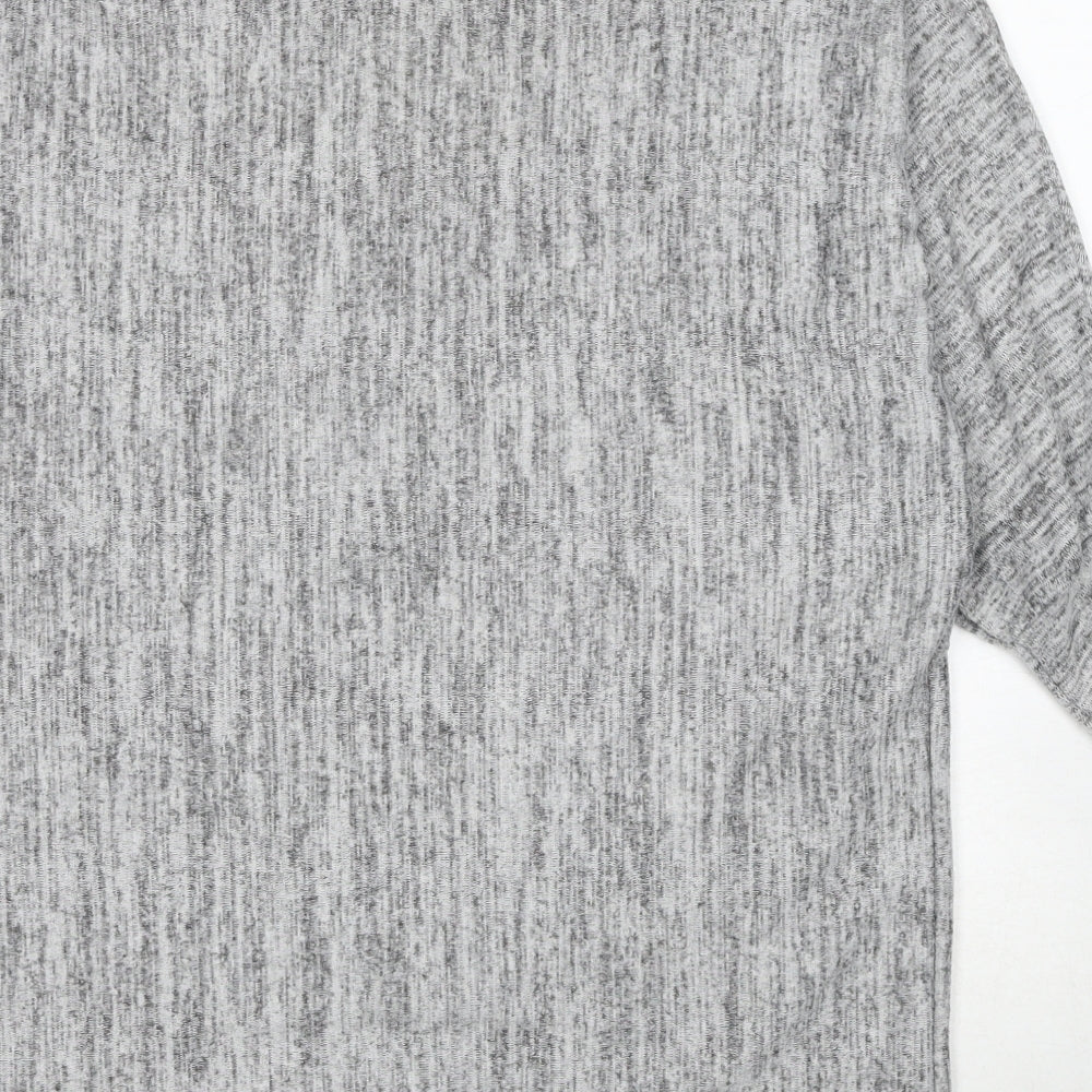 Womens UK Size L Krisp Grey Pullover Jumper