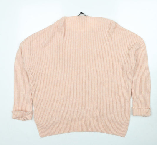 Womens UK Size 12 Dorothy Perkins Pink Pullover Jumper