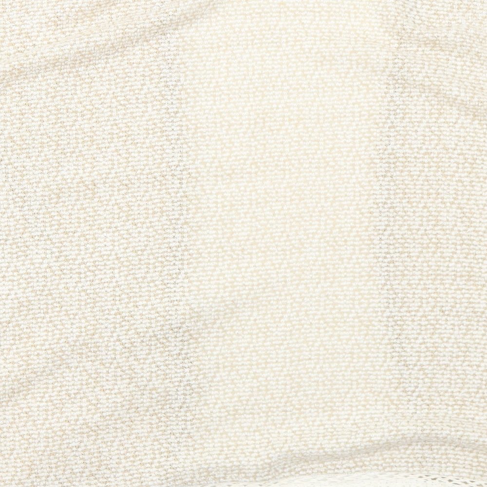 Womens UK Size 12 New Look Ivory Cardigan Jumper