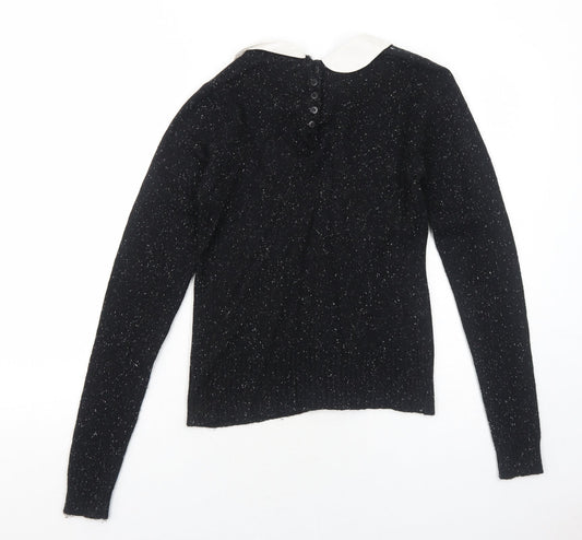 Womens UK Size S VERO MODA Black Pullover Jumper