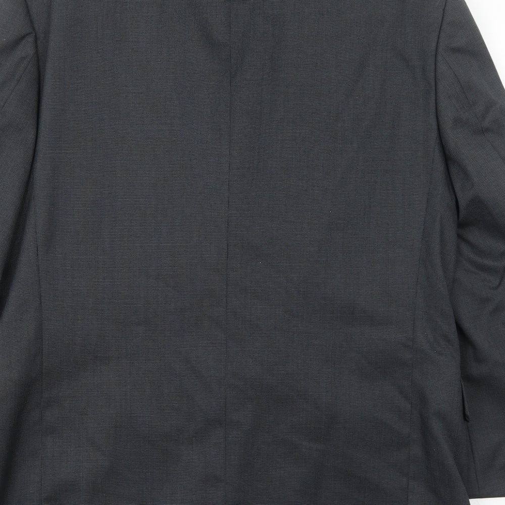Mens UK Size 44 Scott & Taylor Regular Grey Suit Jacket