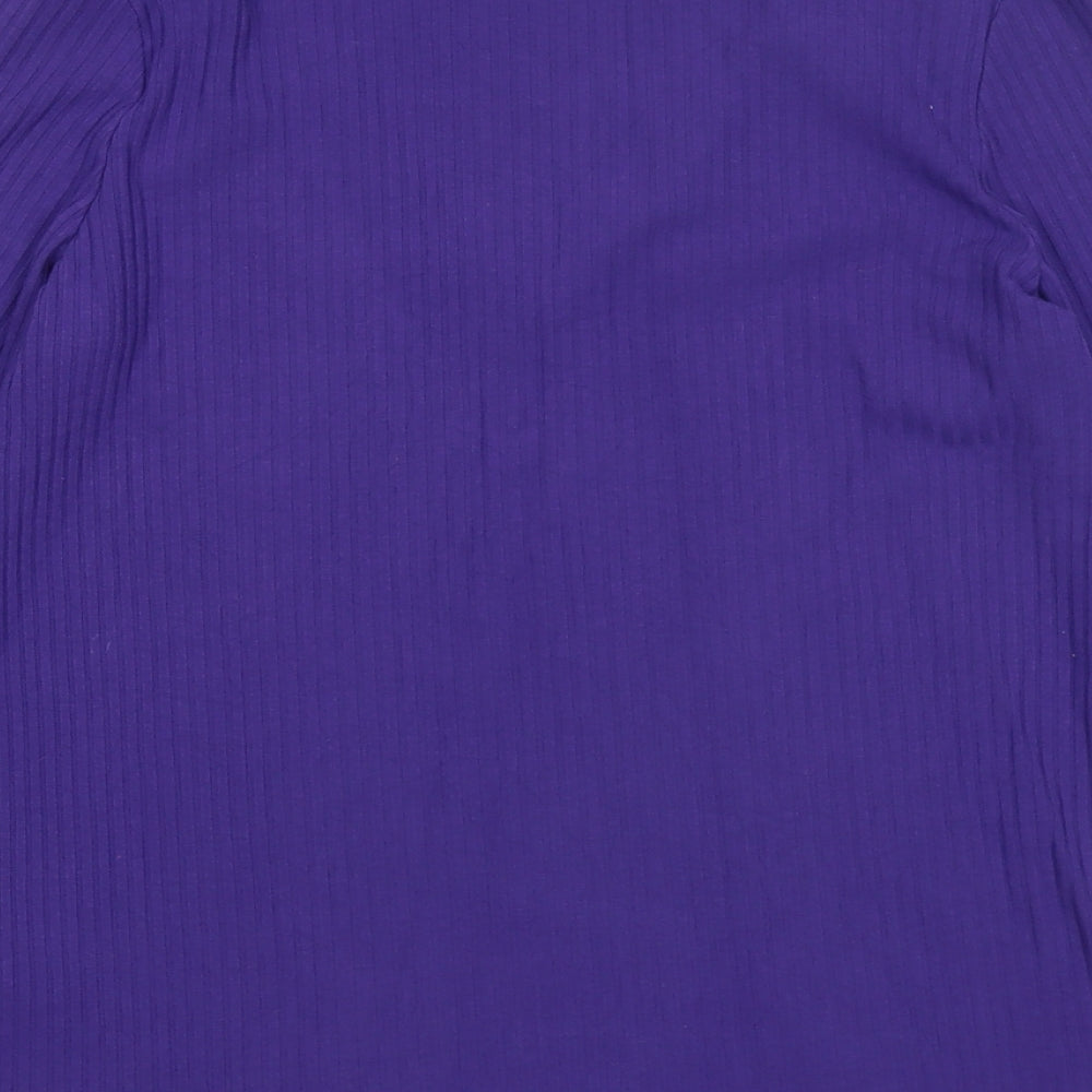 Womens UK Size 14 Marks and Spencer Purple Pullover Jumper