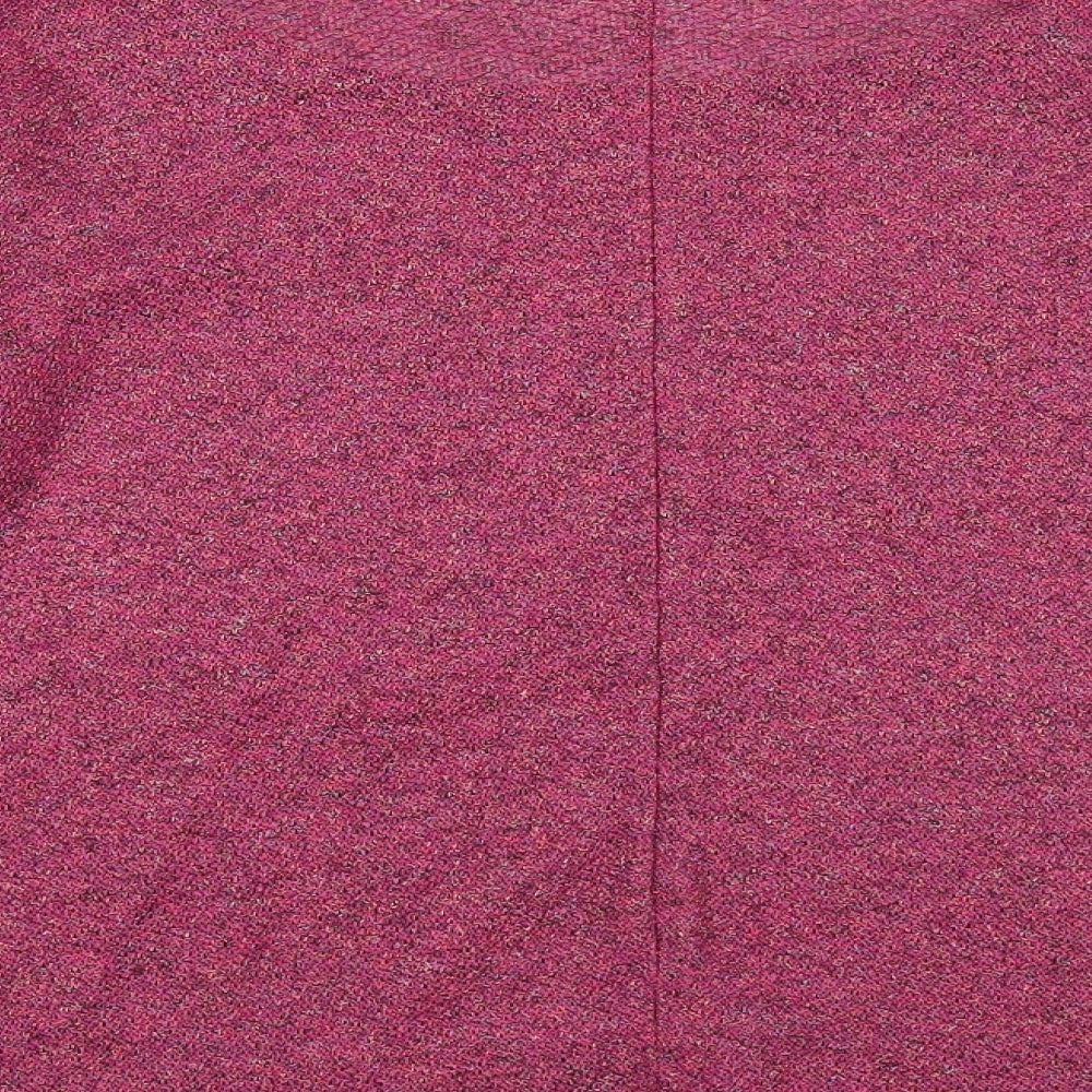 Atmosphere Womens Purple Round Neck Acrylic Pullover Jumper Size 8