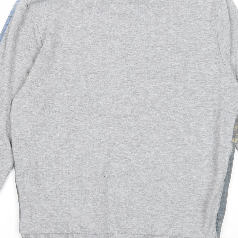 Mens UK Size XS River Island Multicoloured Pullover Sweatshirt