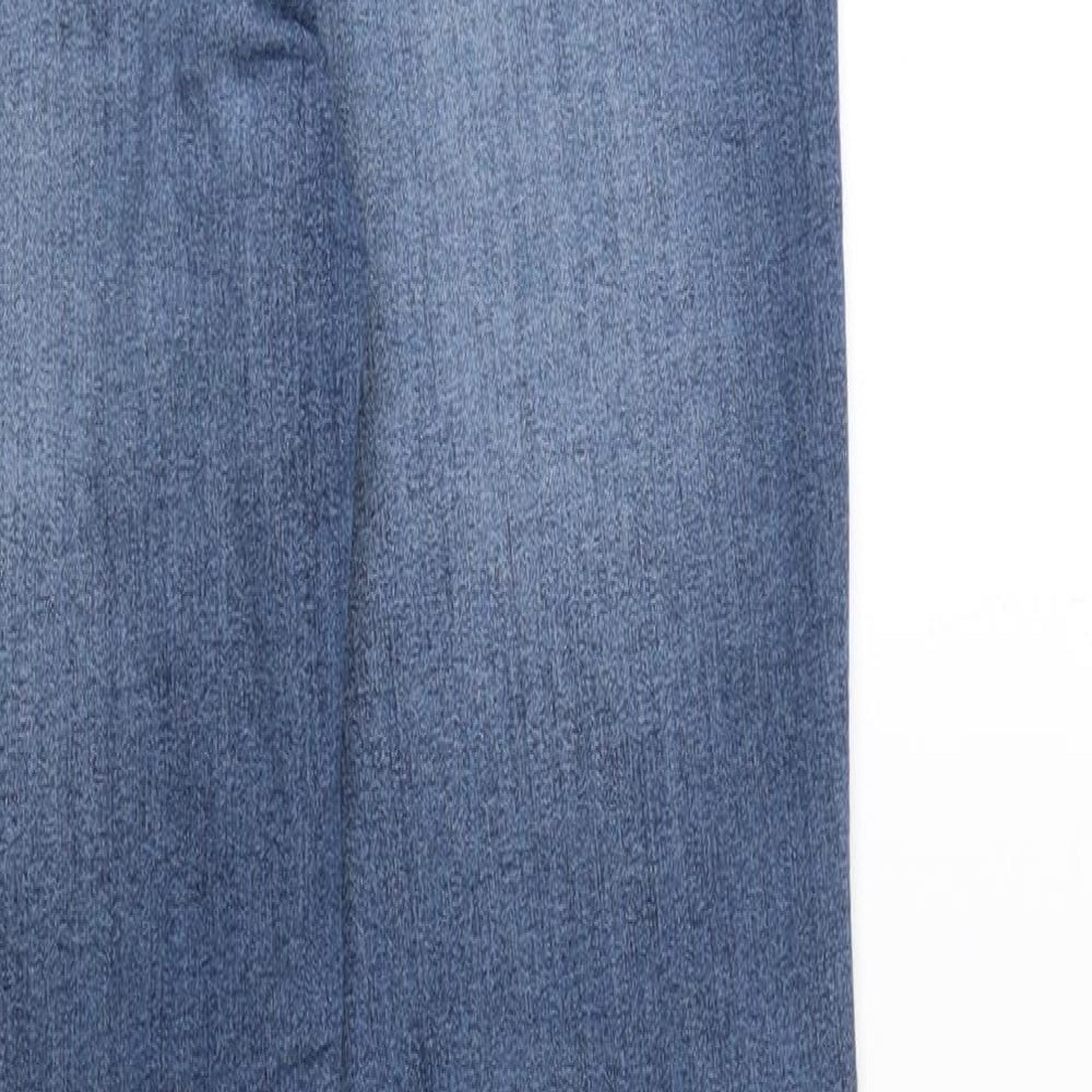 Womens UK Size 8 H&M Regular Fit Skinny Blue Jeans