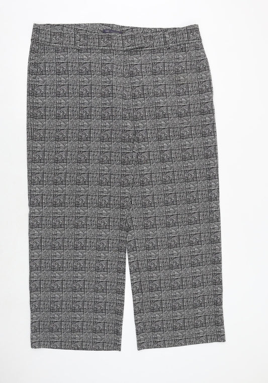 Womens UK Size 20 Marks and Spencer Regular Fit Black Trousers