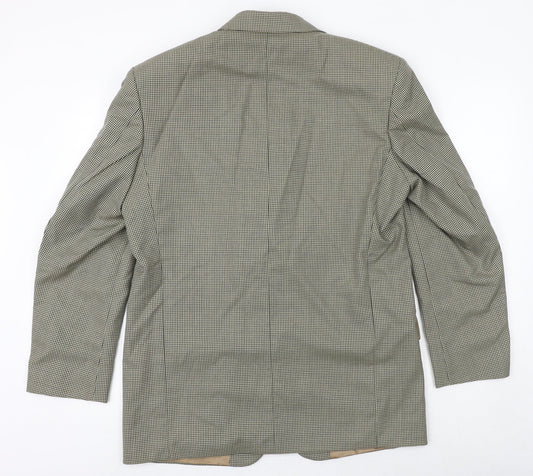 Mens UK Size 40 Burton Regular Brown Suit Jacket