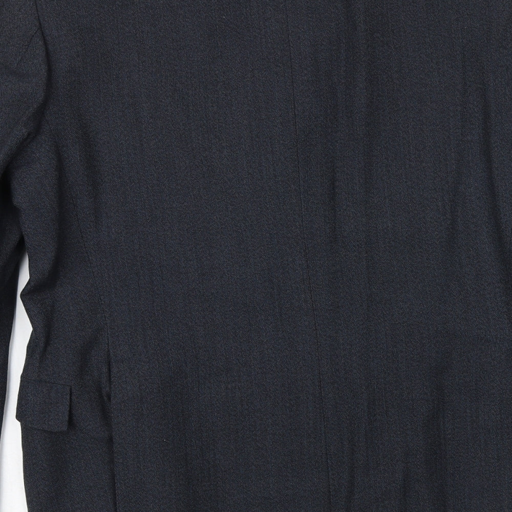 Mens UK Size 36 Burton Regular Blue Suit Jacket