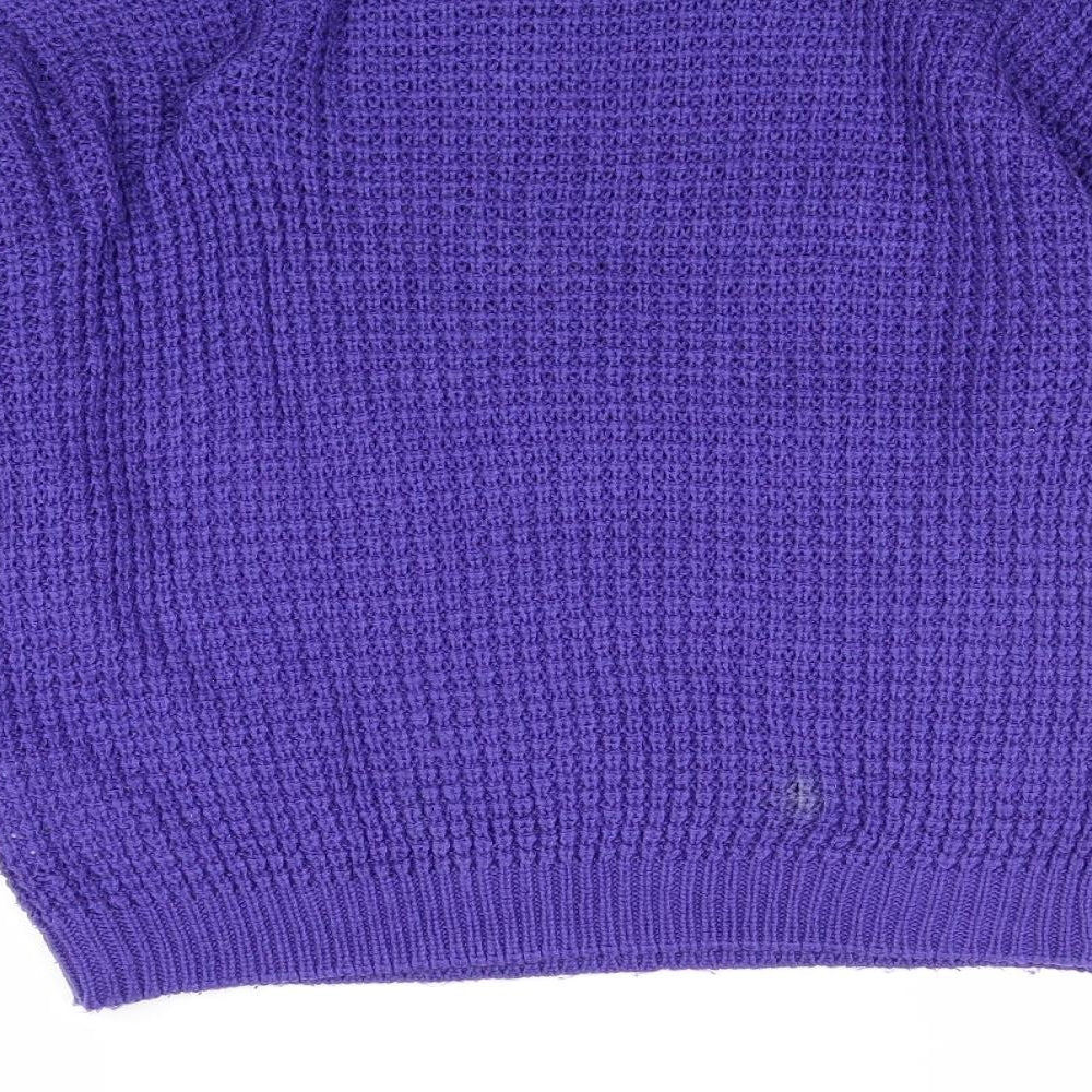 Womens UK Size XS FB Sister Purple Pullover Jumper