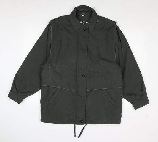 Womens UK Size 14 Telemac Green Jacket