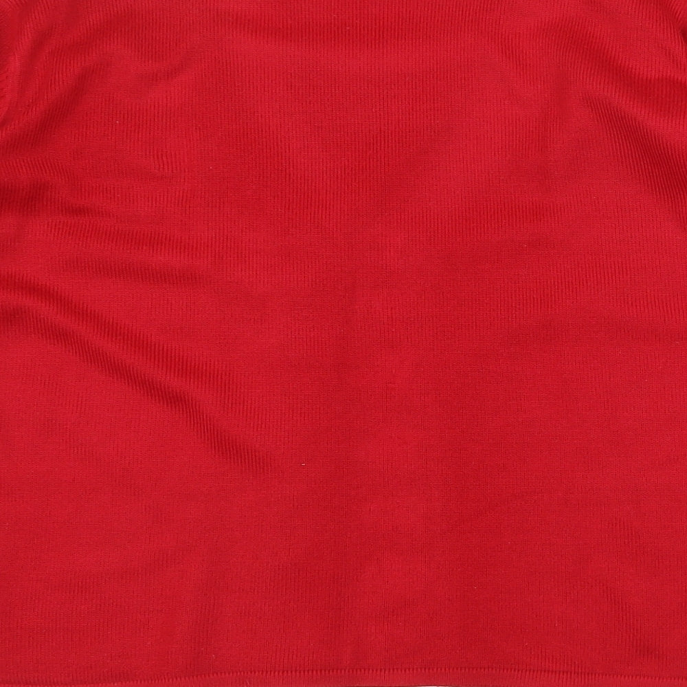 Womens UK Size M Bonmarché Red Pullover Jumper