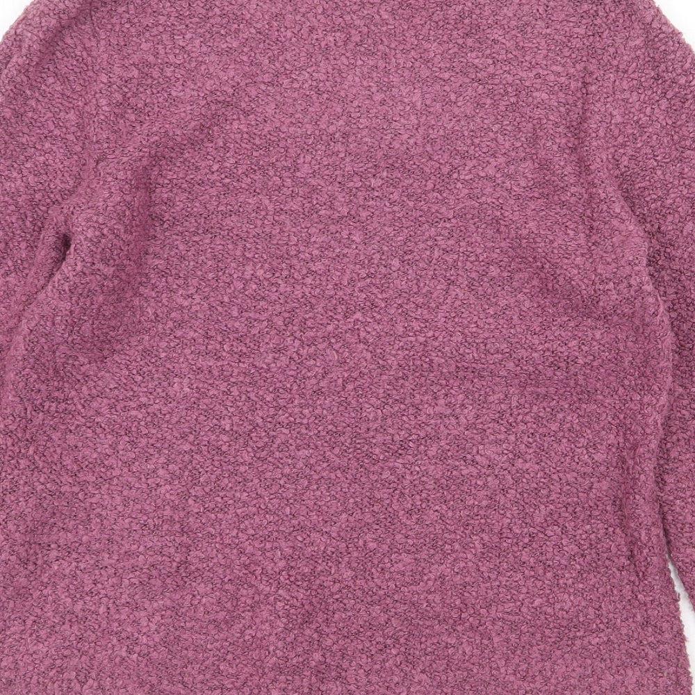 Womens UK Size M CASAMIA Purple Pullover Jumper