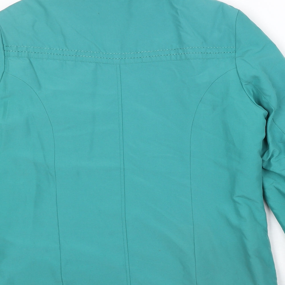 Womens UK Size M Eleganze Green Jacket