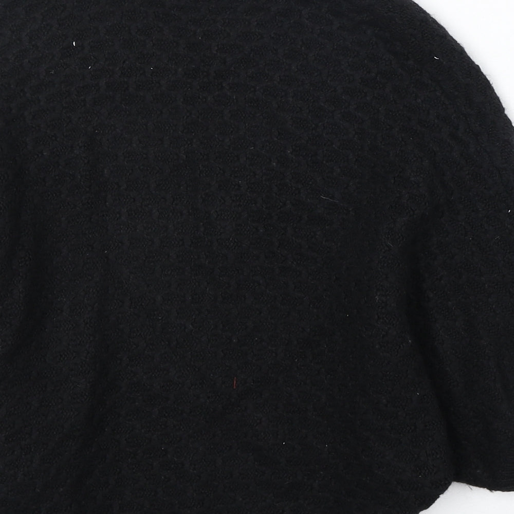 Womens UK Size 10 New Look Black Cardigan Jumper