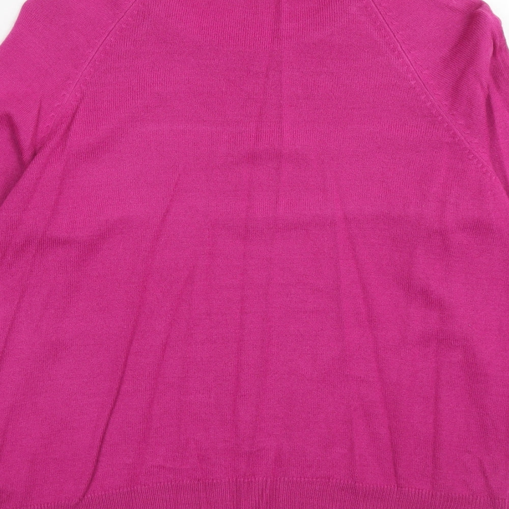 Womens UK Size 16 Per Una Purple Pullover Jumper