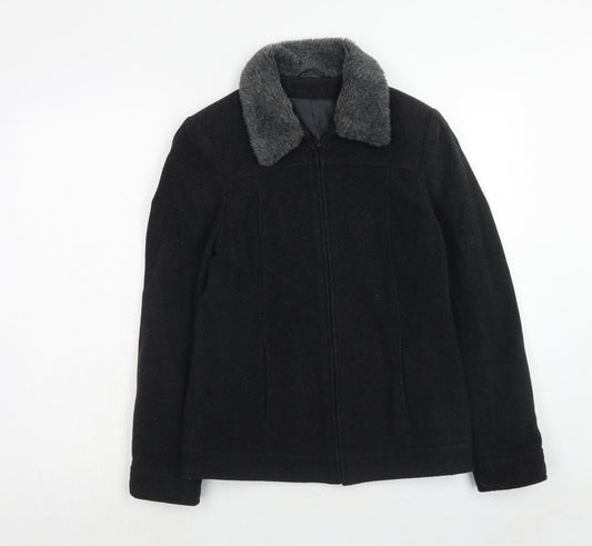 Womens UK Size 10 Dorothy Perkins Black Jacket