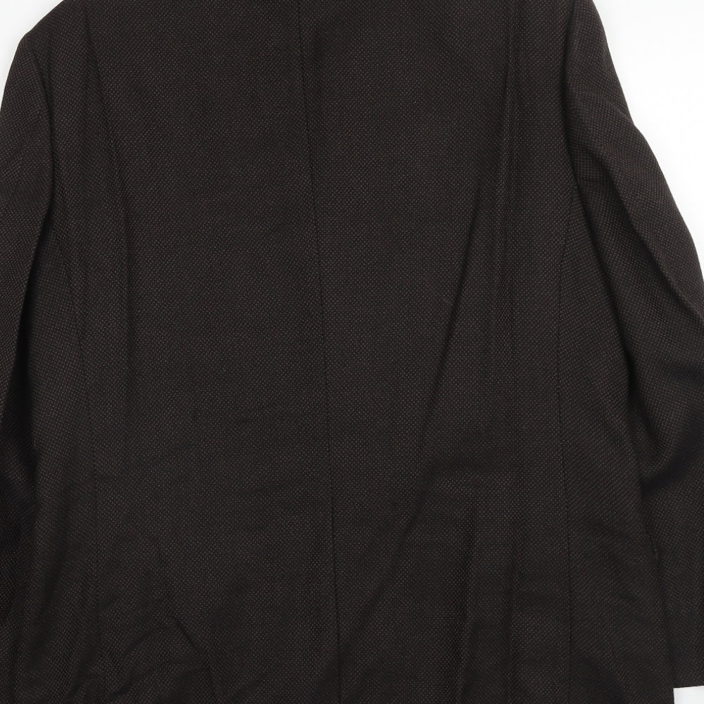 Mens UK Size 40 Marks and Spencer Regular Brown Suit Jacket