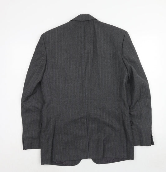 Mens UK Size 38 Burton Regular Grey Suit Jacket