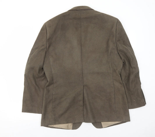 Mens UK Size 40 Greenwoods Regular Brown Suit Jacket