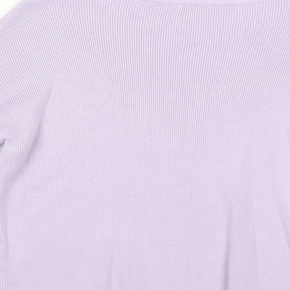 Womens UK Size 6 River Island Purple Pullover Jumper