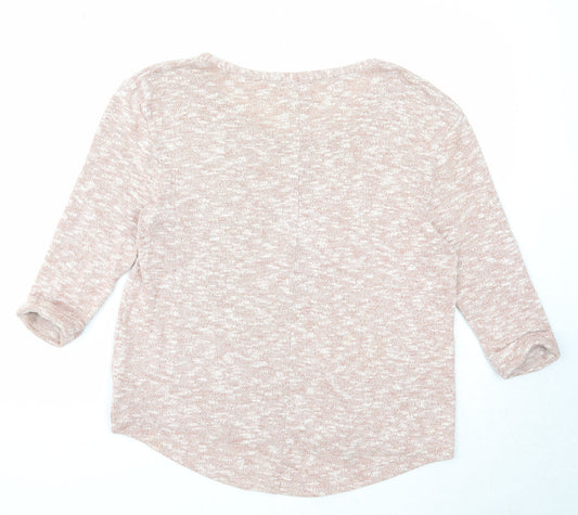 Womens UK Size 8 River Island Pink Pullover Jumper