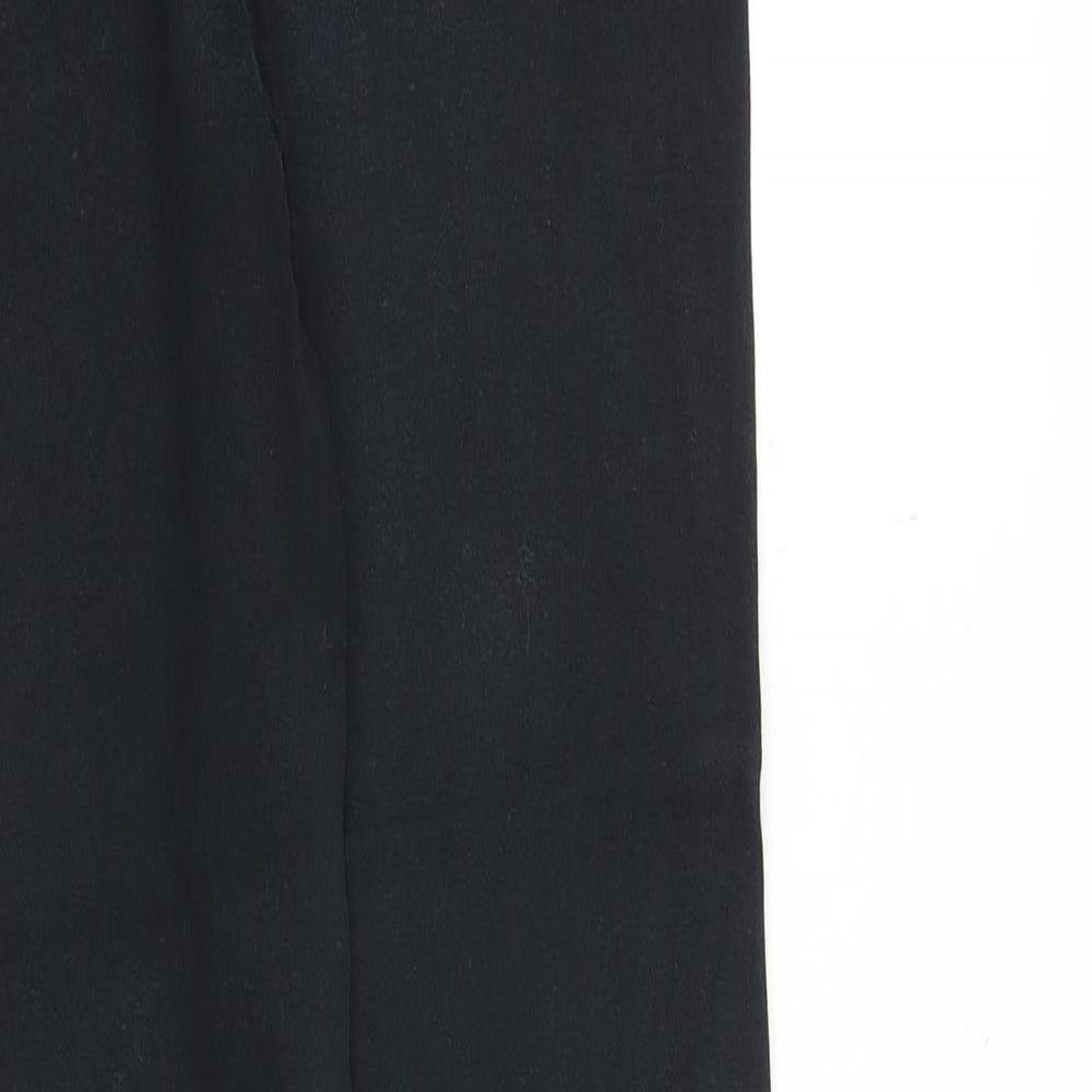 NEXT Womens Black Cotton Skinny Jeans Size 8 Regular Zip