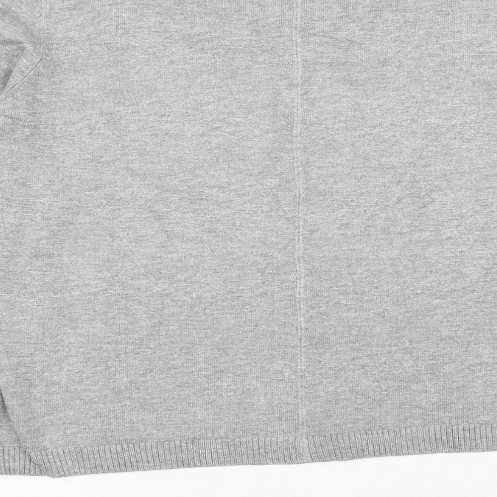 Womens UK Size L Minus Grey Cardigan Jumper