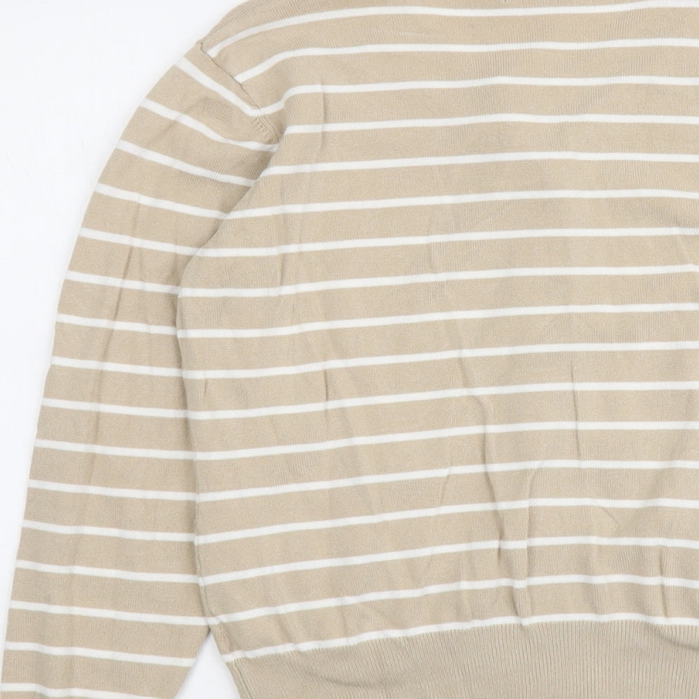 Womens UK Size S Bonmarché Beige Cardigan Jumper