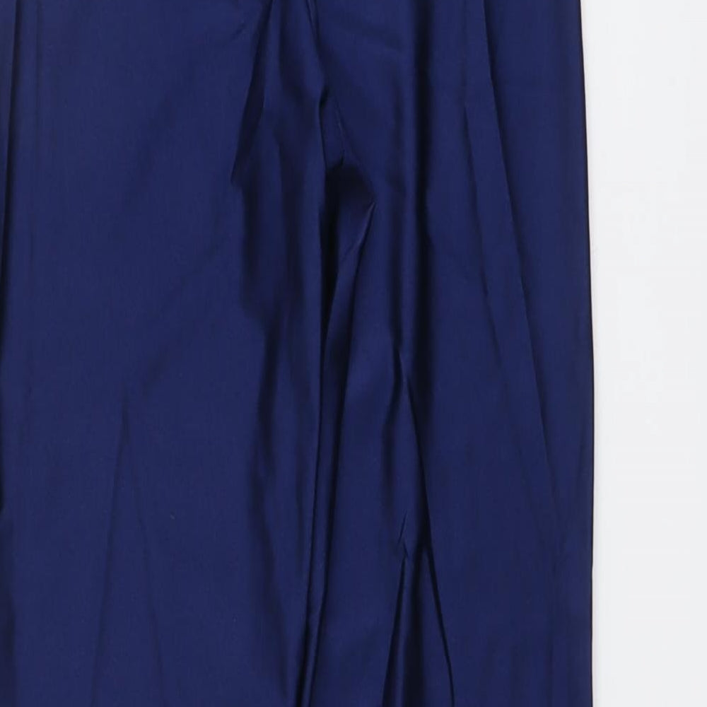 Womens UK Size 8 PRETTYLITTLETHING Chino Blue Leggings