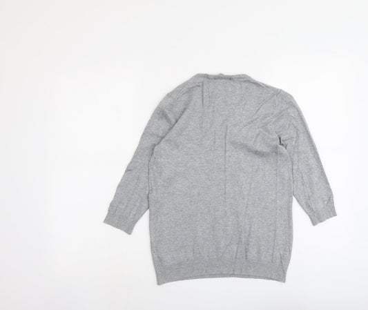 Womens UK Size 12 Marks and Spencer Grey Pullover Jumper