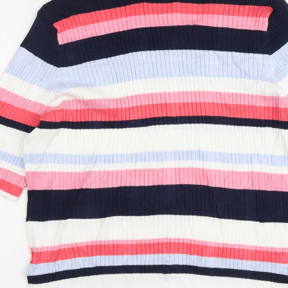 Womens UK Size 16 Marks and Spencer Multicoloured Pullover Jumper
