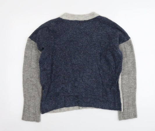 Womens UK Size M Marks and Spencer Grey Pullover Jumper