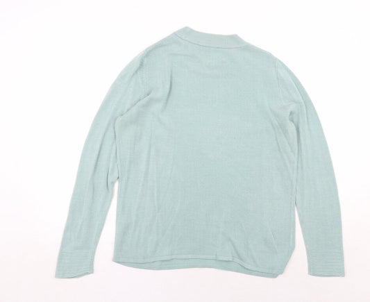 Womens UK Size 14 Bonmarché Green Pullover Jumper