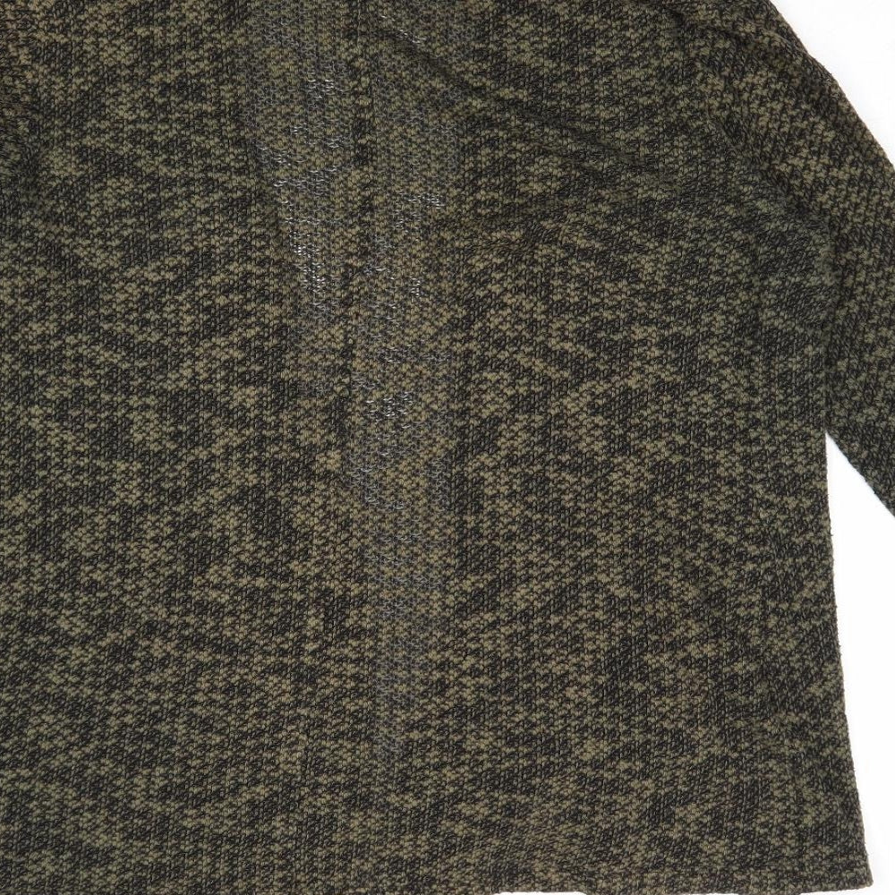 Womens UK Size 14 Marks and Spencer Green Cardigan Jumper