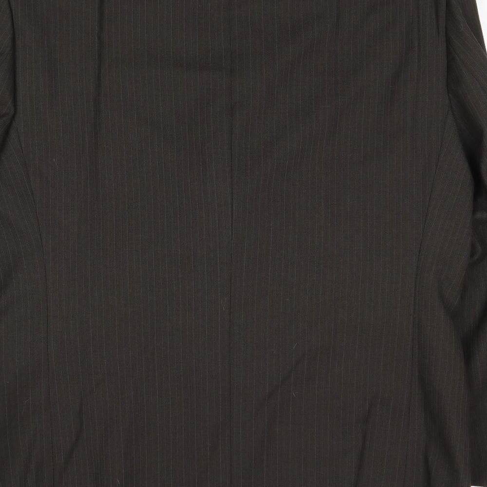 Mens UK Size 42 Debenhams Regular Brown Suit Jacket