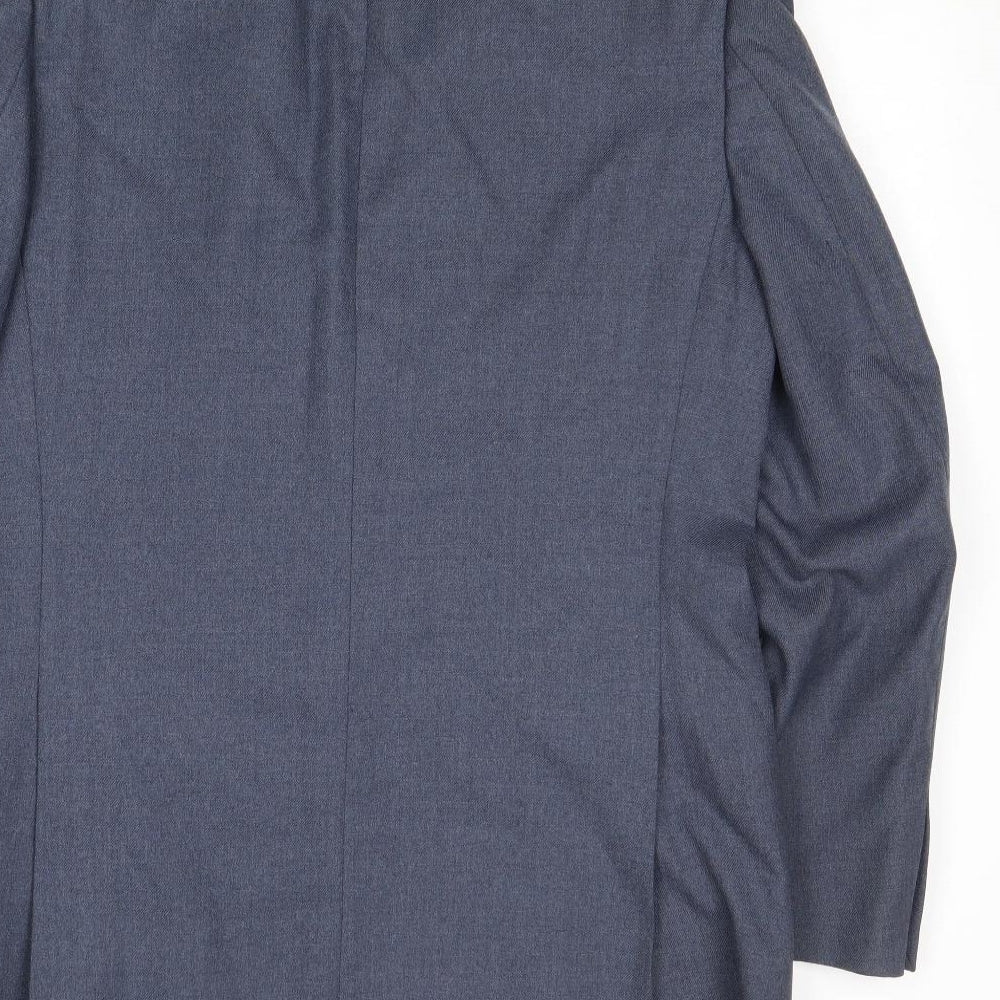 Mens UK Size 40 St Michael Regular Blue Suit Jacket