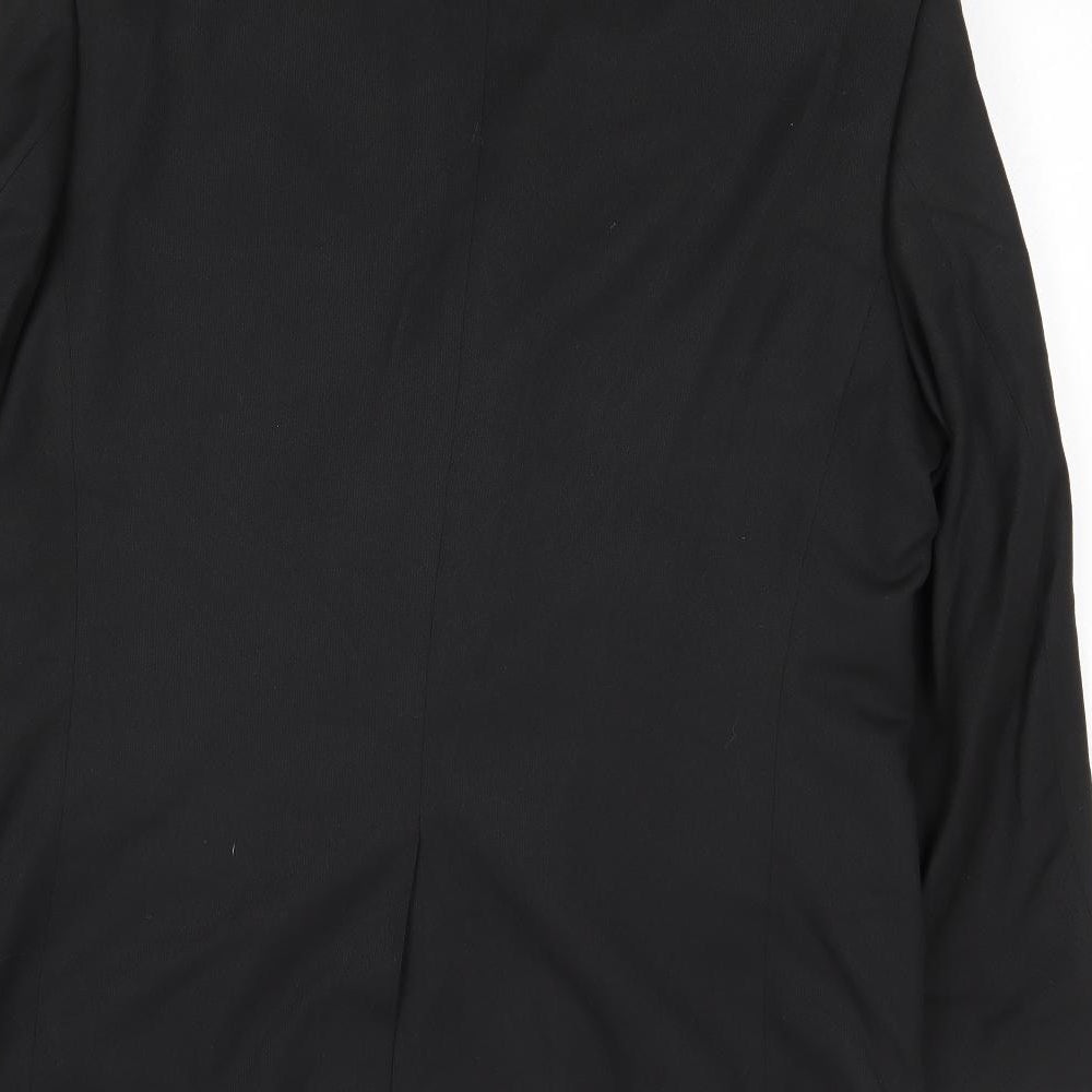 Mens UK Size 42 Butler & Webb Regular Black Suit Jacket