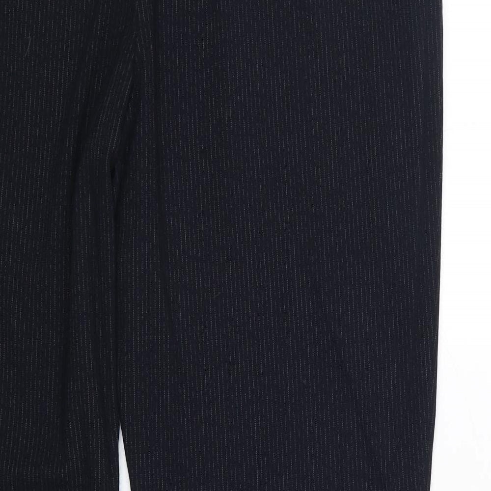 Womens UK Size 14 NEXT Regular Fit Dress Pants Blue Trousers