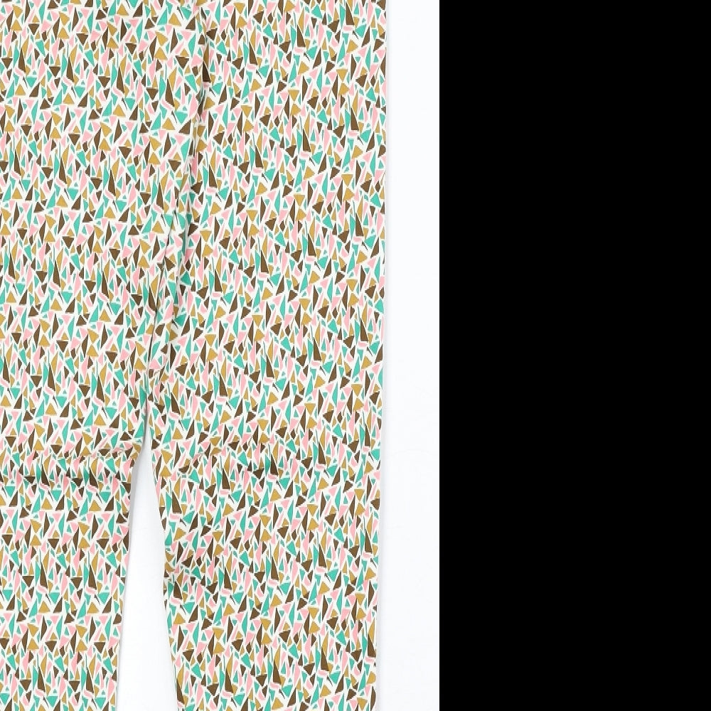 Womens UK Size 8 Louche Regular Fit Multicoloured Trousers