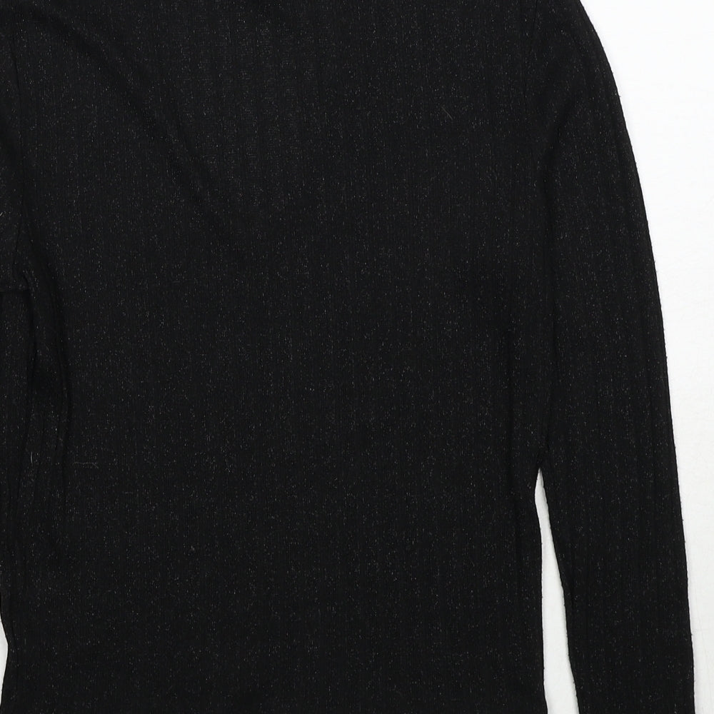 Womens UK Size S H&M Black Pullover Jumper