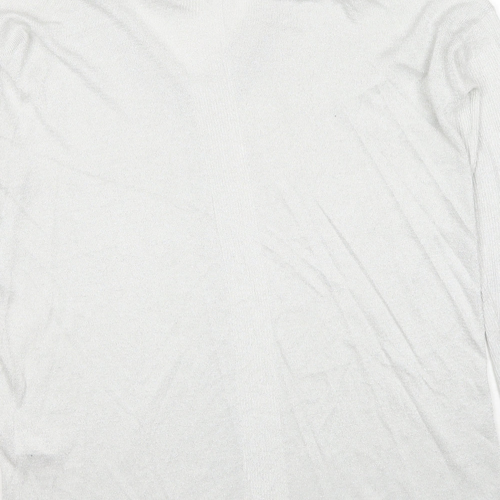 Womens UK Size 14 NEXT Grey Pullover Jumper