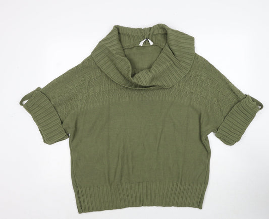 Womens UK Size XL Editions Green Pullover Jumper